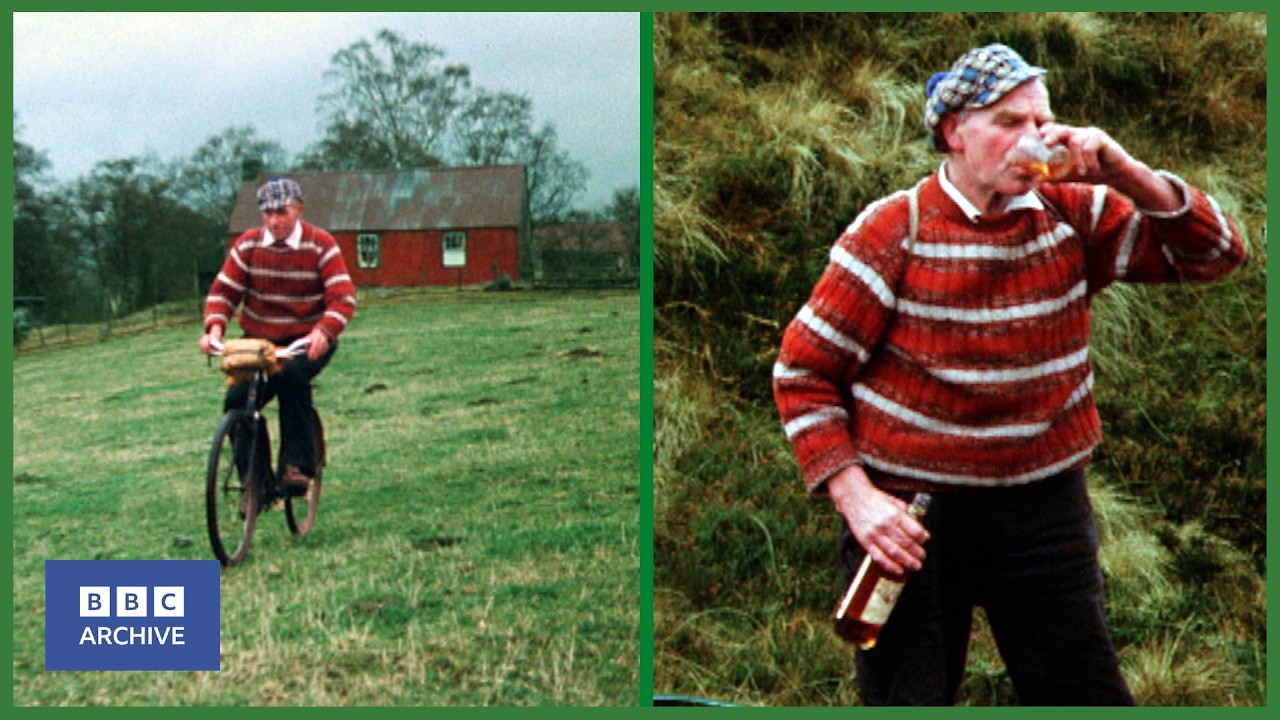 1976: BIG JIM's Big BOOZY Bike Trip to Braemar | Nationwide | Weird and Wonderful | BBC Archive