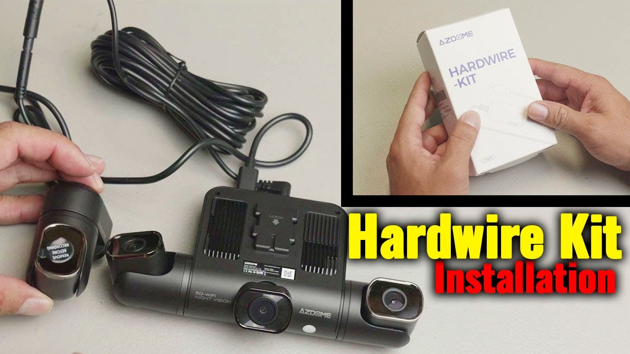 Smart Hardwiring Kit for Dashcam to Enable Parking Monitor - AZDOME