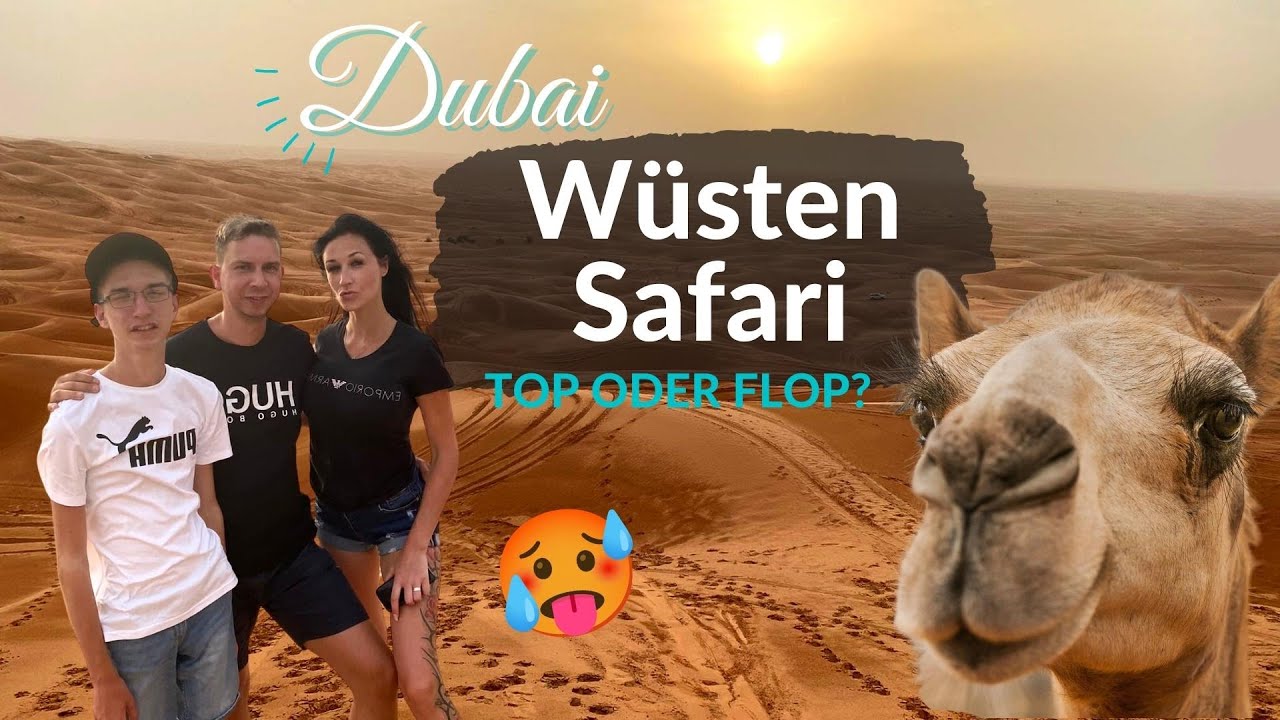 Wüsten-Safari | Brutale Wüstentour mit Jeep 😱 | Sandboarding und Kamelreiten 🐫