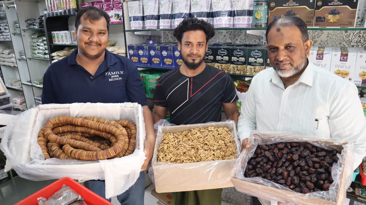 உடலுக்கு ஆரோக்கியம் தரும் Nuts and Dry Fruits| Wholesale Market in Chennai