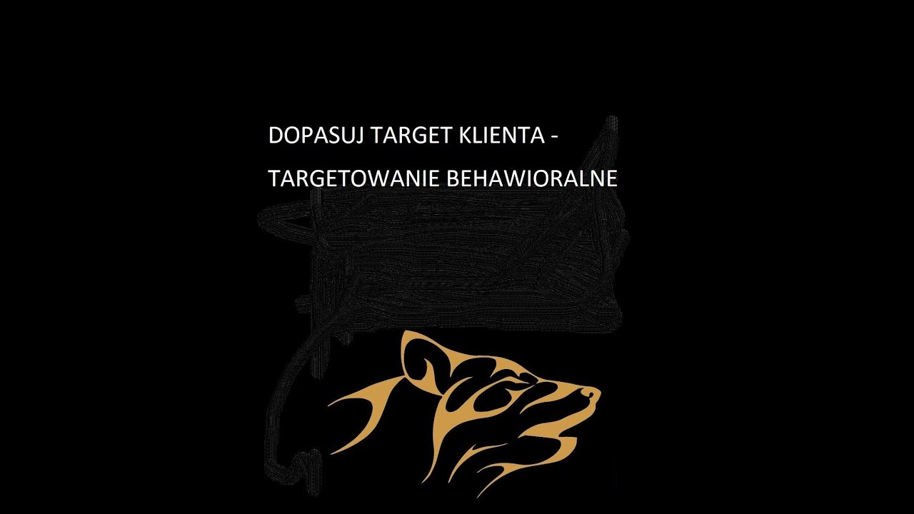 target - targetowanie klienta, czasami nawet targetowanie behawioralne