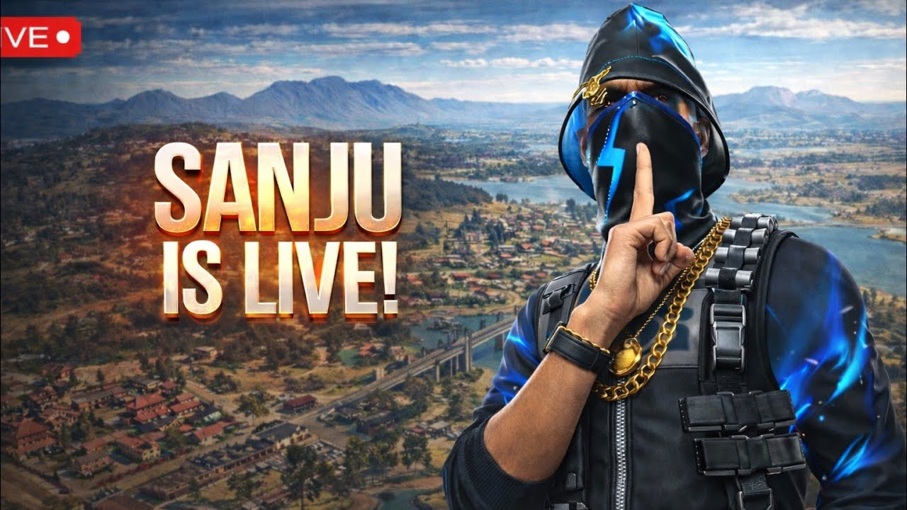 @SANJU is live! today try another game 😁