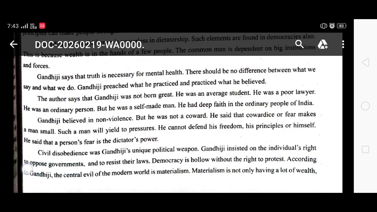 GANDHI AND THE WESTERN WORLD -LOUIS FISCHER| Detailed Summary | Part-2