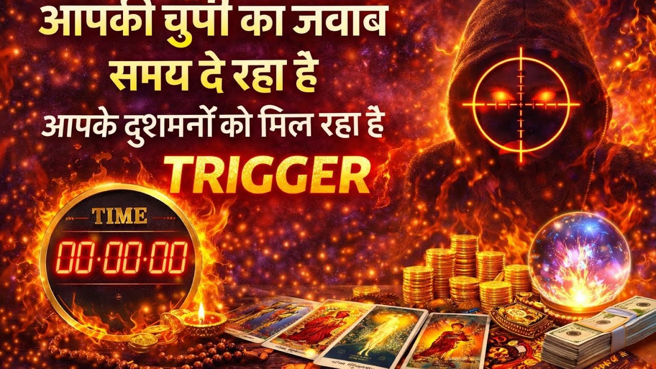 🫵आपकी चुप्पी का जवाब समय दे रहा है.आपके दुश्मनों को मिल रहा है Trigger😠😠
