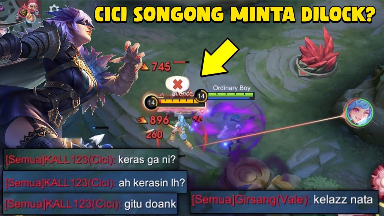 CARA BERMAIN NATALIA MEMBUNGKAM CICI SONGONG BANYAK BACOT | NATALIA GAMEPLAY 2024 - MLBB