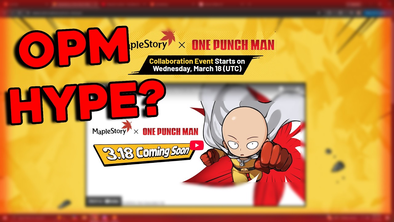 [MMM] One Punch Man Collab, Flex Items, Insane Luck | MapleStory