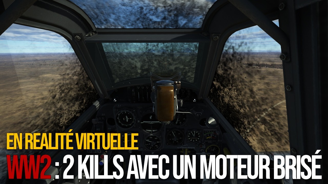 2 kills avec un moteur brisé | Fortress on the Volga #13 | IL-2 VR Quest 3