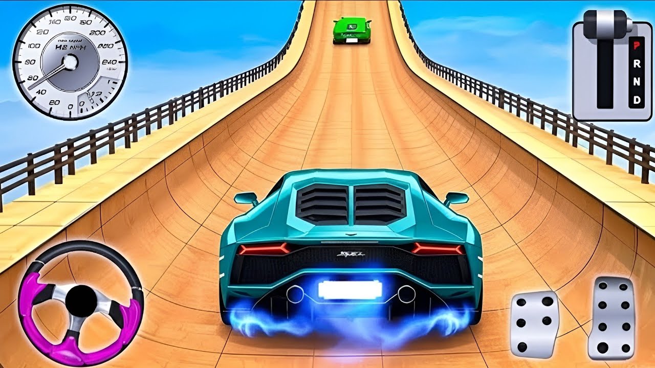 Monster Truck Mega Ramp Impossible Driver - Mega Ramp Car Stunt Master Simulator -Android Gameplay