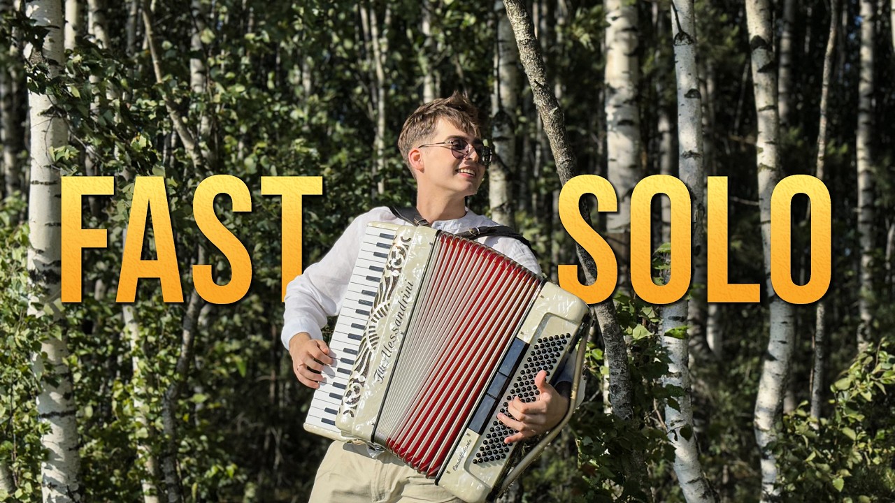 Finnish Folk Song - Säkkijärven Polkka (Accordion)