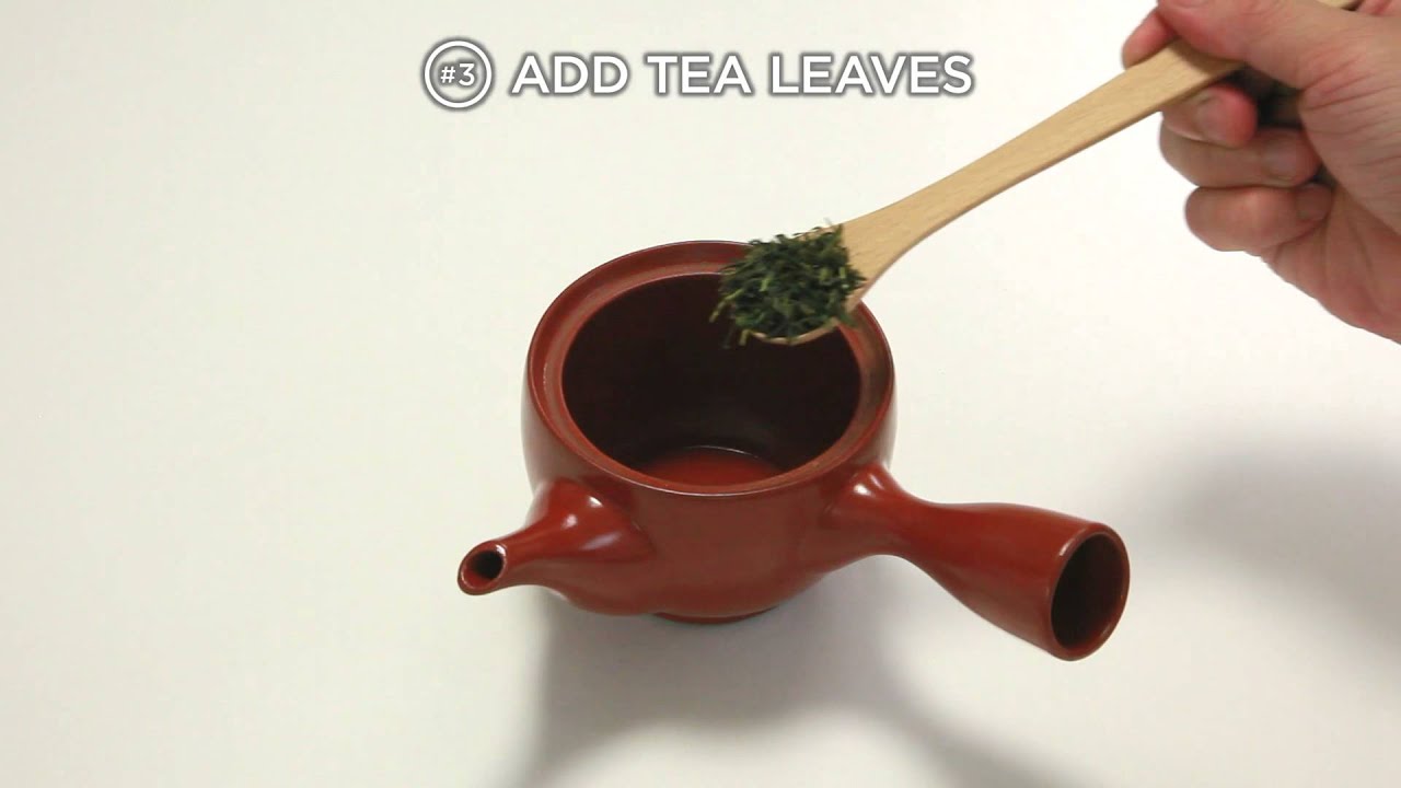 How to make Japanese green tea - simple instructions in English