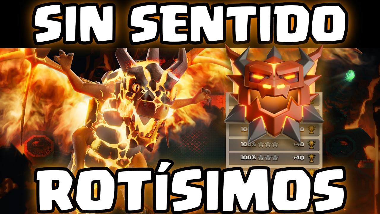 🚨Los SÚPER DRAGONES ARRASAN🚨| SORTEO PASE DE ORO | CLASH OF CLANS