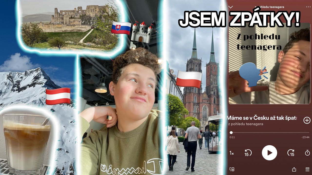 CO JSEM DĚLAL POSLEDNÍ DVA MĚSÍCE? - tři země v jednom vlogu, lyžování, velikonoce, a mnohem víc!