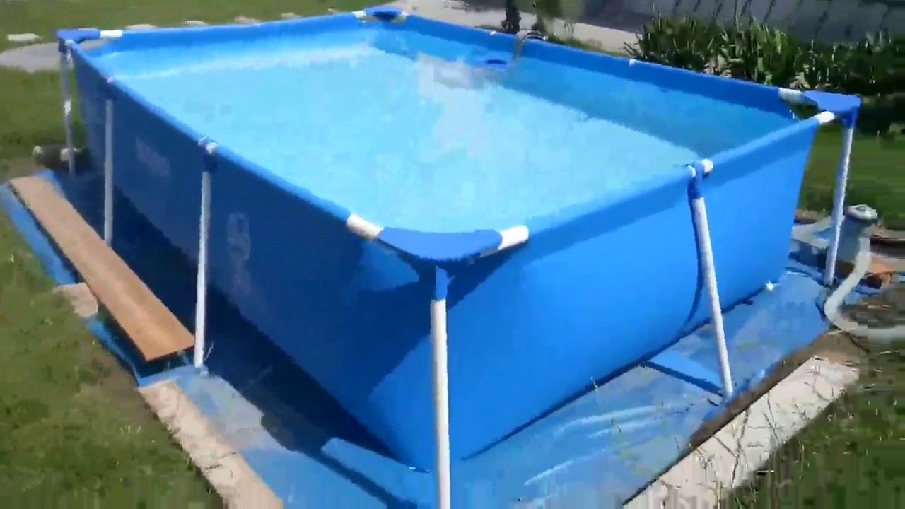 Intex 28272 Piscina Frame Rettangolare 300x200x75cm Piscine, Piscina resistenze e molto carina