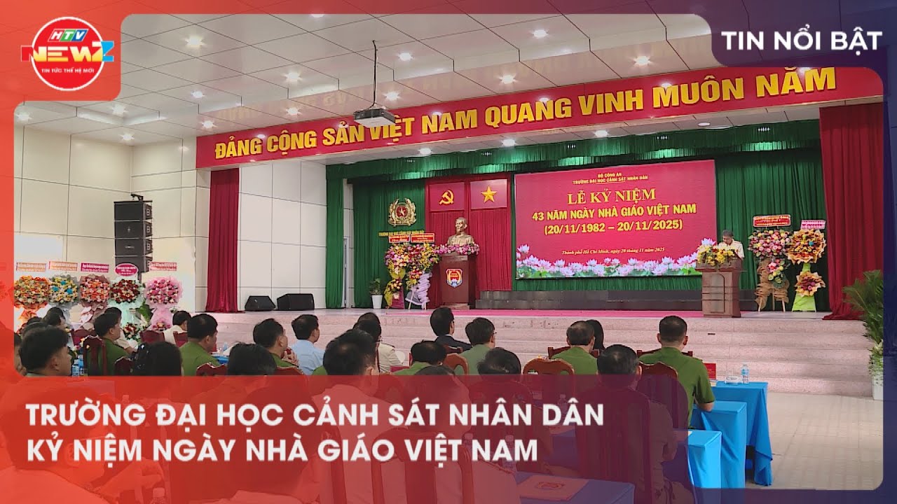 TRƯỜNG ĐẠI HỌC CẢNH SÁT NHÂN DÂN KỶ NIỆM NGÀY NHÀ GIÁO VIỆT NAM