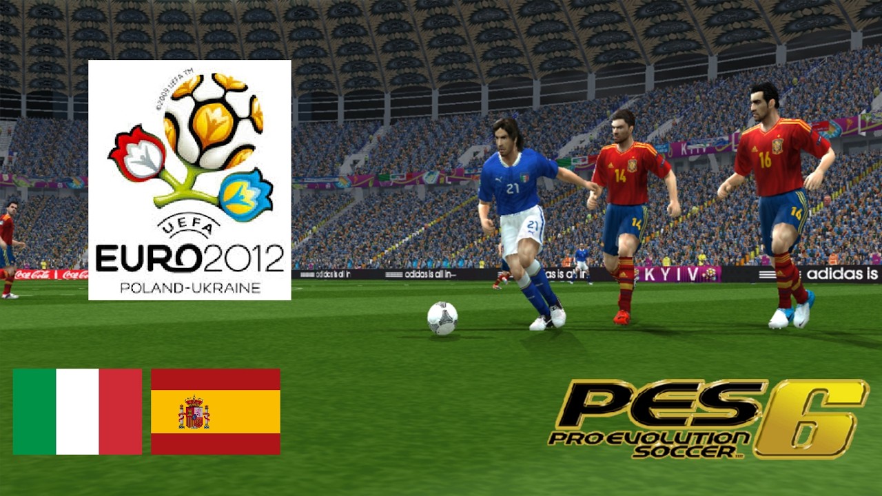 PES 6 UEFA Euro 2012 | Itália vs Espanha