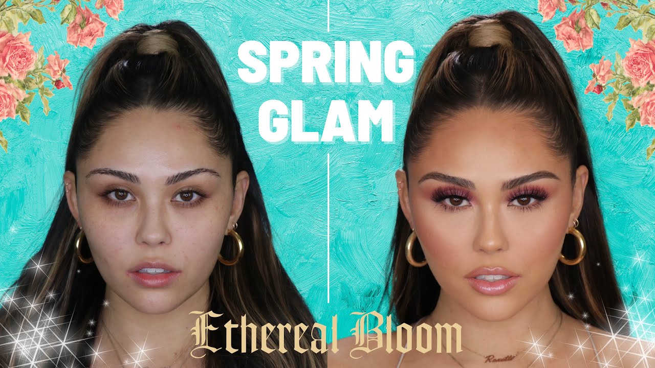 Spring Glam Transformation W/ Roxette Arisa | Ethereal Bloom | Mac Daddyy | Angel Merino