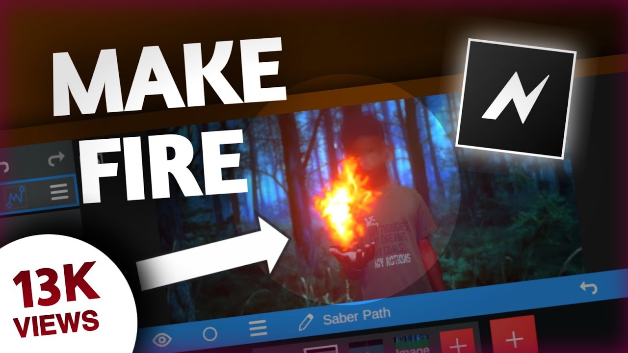 Brahmastra Movie's Fire Effect On Mobile - Node Video VFX Brief Tutorial | Mahasu Films