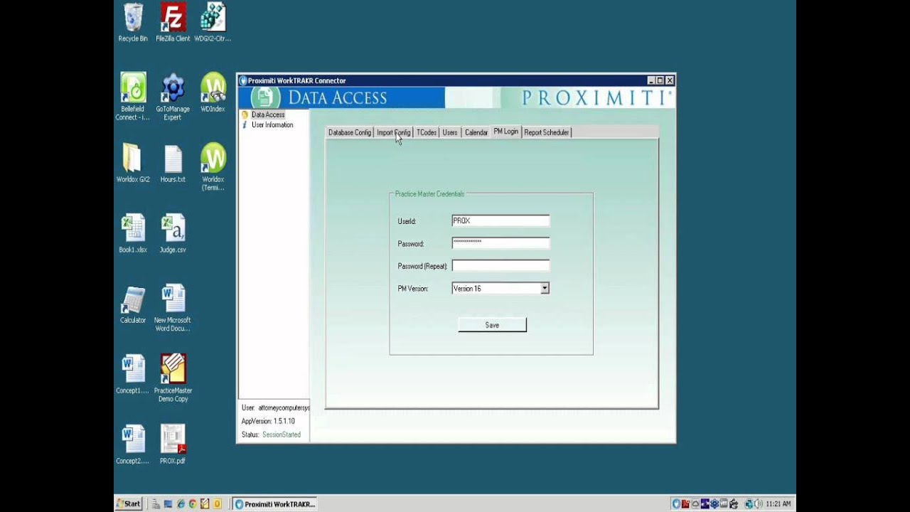 Client Matter Access Portal