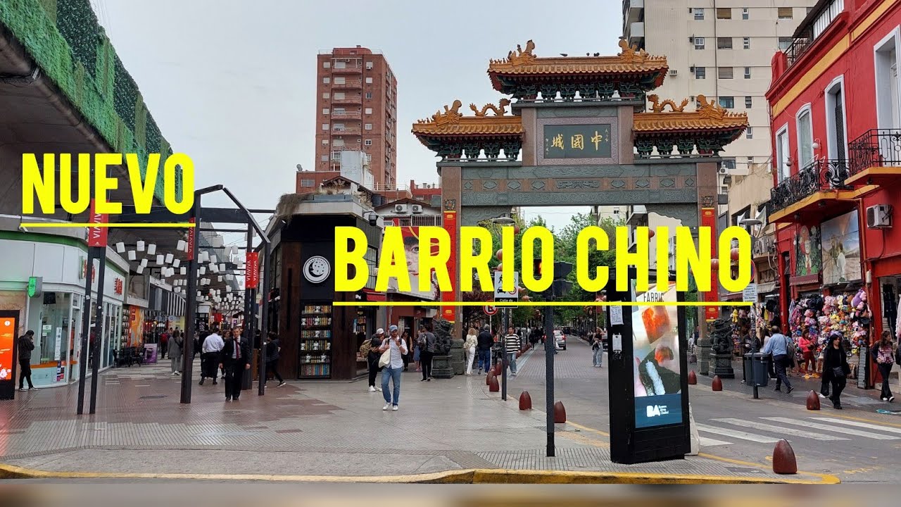 4k Así es el Barrio Chino de Buenos Aires Argentina 2024
