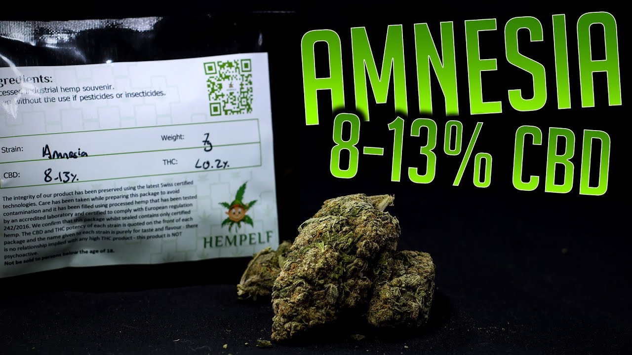 AMNESIA 8-13% CBD (New Phenotype) | HempElf