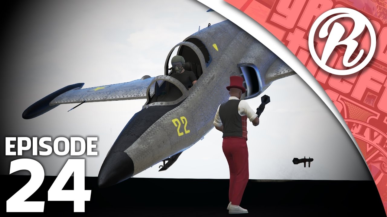 [GTA5] VLIEGTUIGEN VS RPG!! - Royalistiq | Funnies & Fails #24