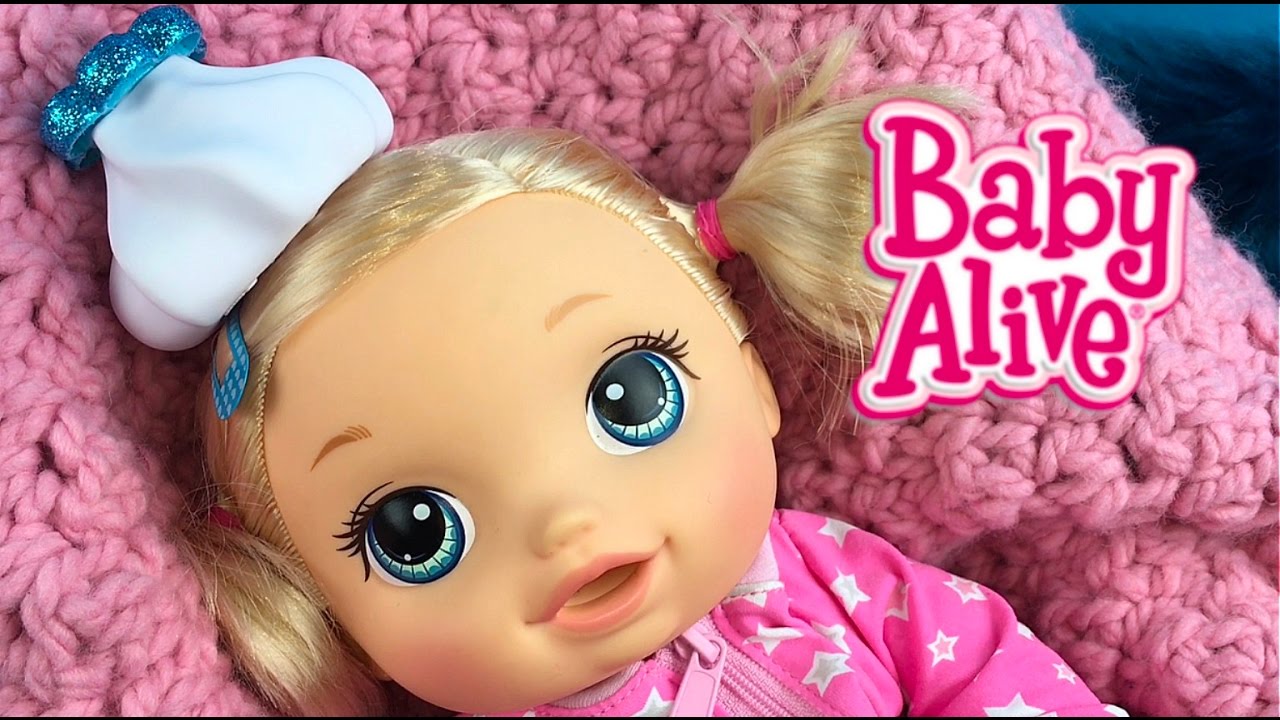 Baby Alive Baby Go Bye Bye Doll Sick with Doc McStuffins Diaper Bag
