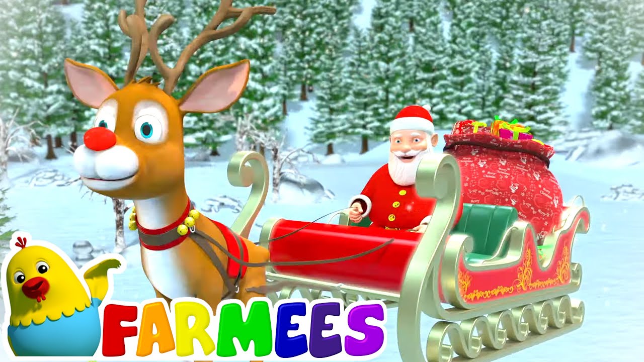 Jingle Bells | Christmas Songs | Christmas Carols for Babies | Nursery Rhymes & Xmas Music - Farmees