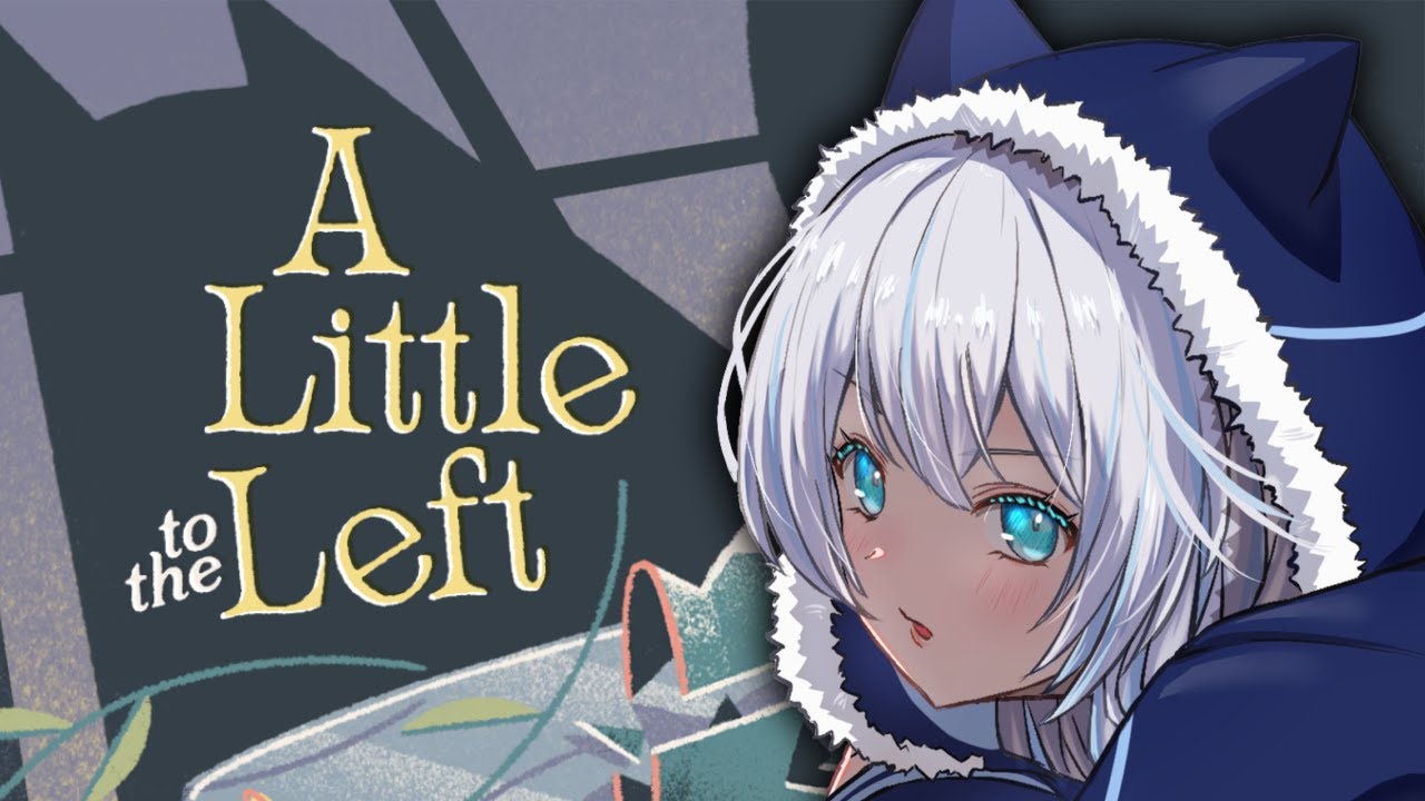 【A Little to the Left】先にDLCしてました。今日は本編をやります。【雨狼しずく/少女キャンパス】