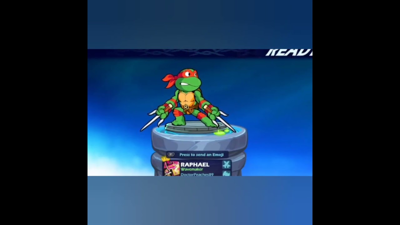 Raphael in Brawlhalla #brawlhalla #tmnt