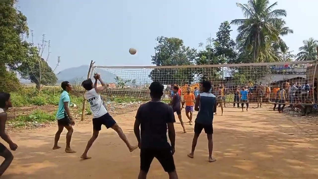 Devi , rabi(dj) , Debo vs Allah ,pada , Hadi , ketana , dhaba volleyball match At bariguda 🏐🏐bet