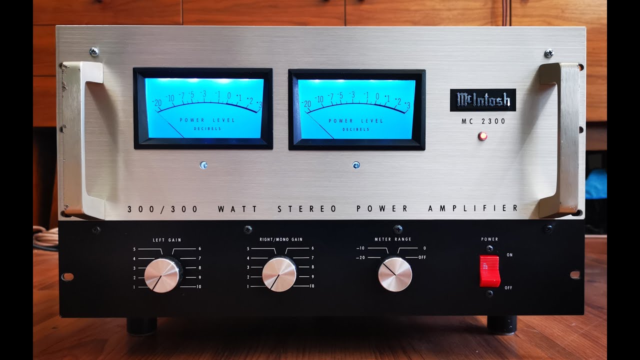 McIntosh MC2300 Solid State Stereo Power Amplifier (1971-80)