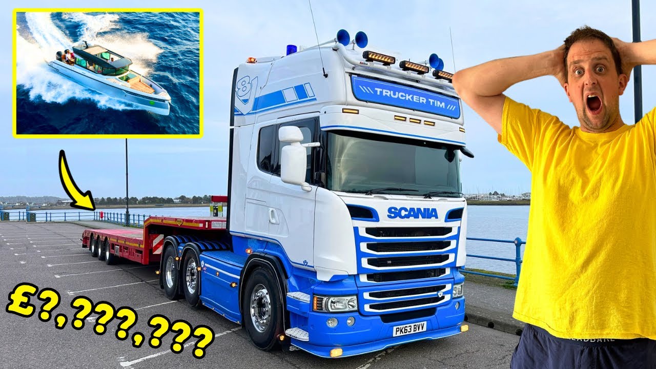 ПОГРУЗКА СУПЕРЪЯХТЫ | МОЙ САМЫЙ ДОРОГОЙ ГРУЗ | ЧАСТЬ 1 | #truckertim