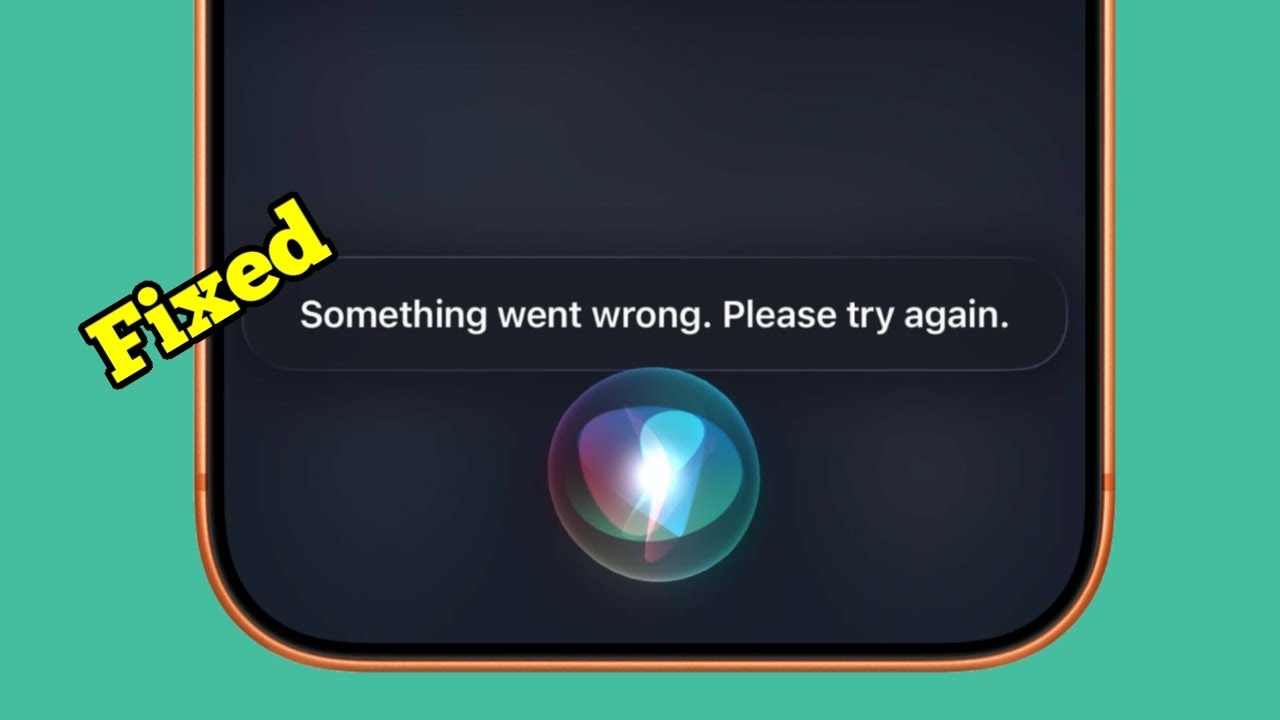 iOS 26.2 Siri: Что-то пошло не так? Попробуйте позже? Вот решение проблемы.