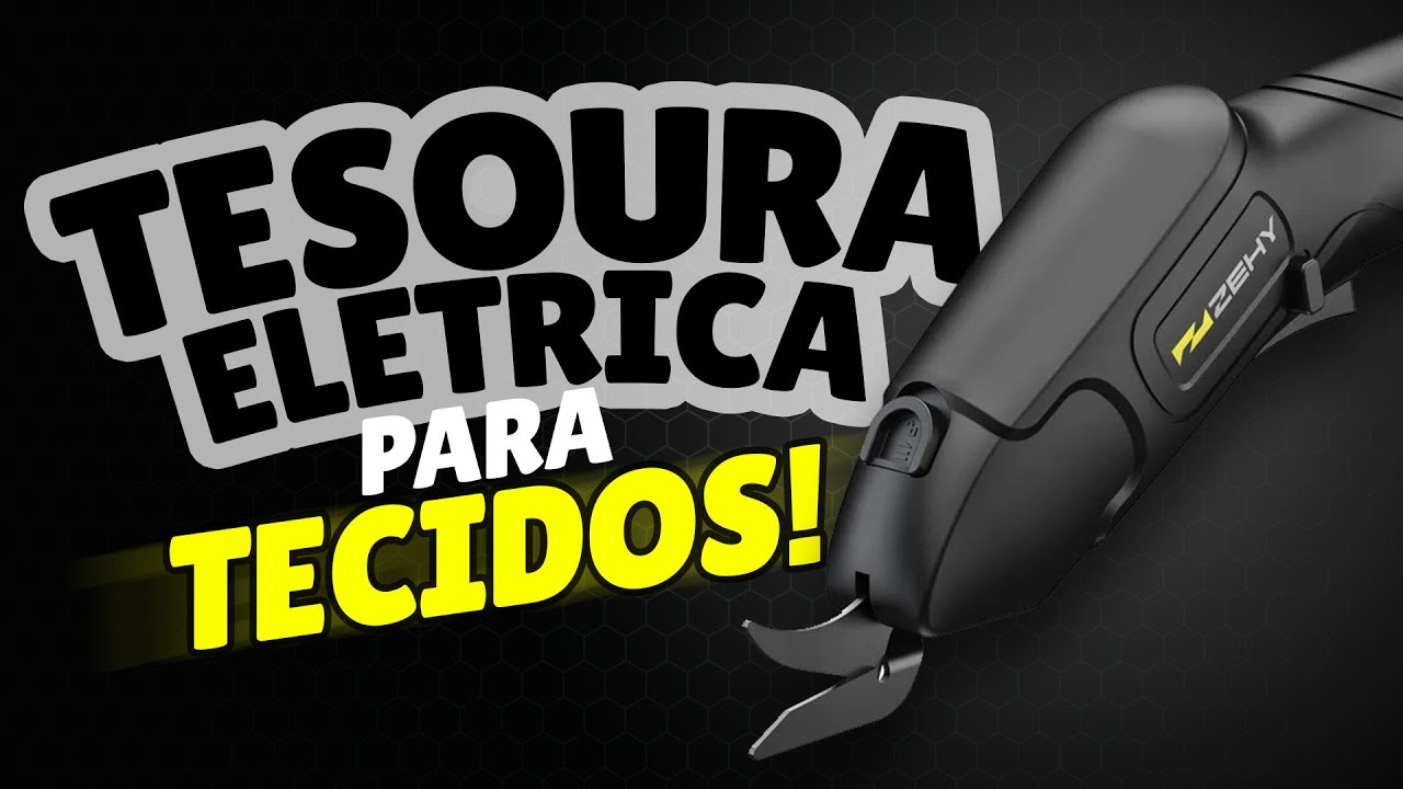 TESOURA ELETRICA PARA TECIDOS SEM FIO DIRETAMENTE DO ALIEXPRESS