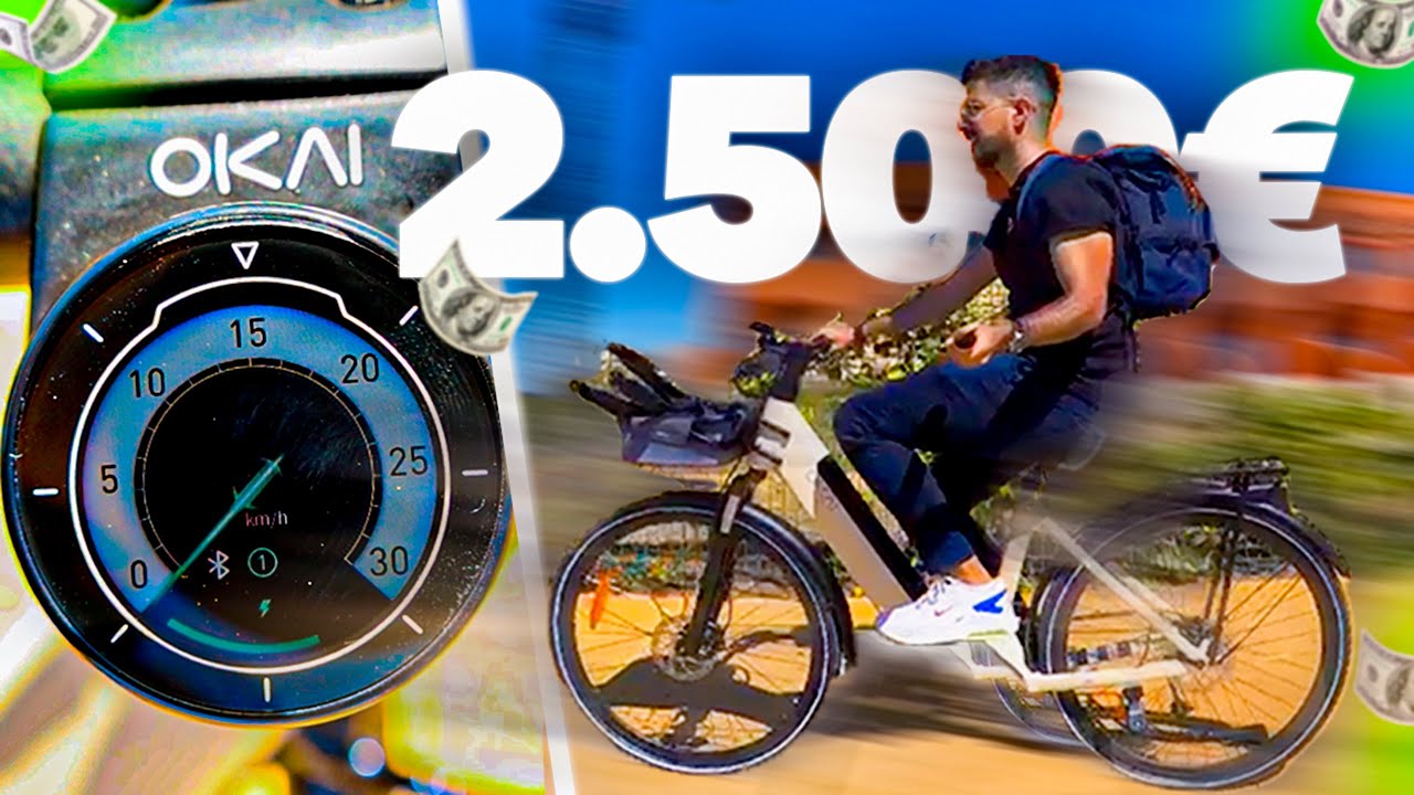 CE Vélo ÉLECTRIQUE a une AUTONOMIE de 100KM !