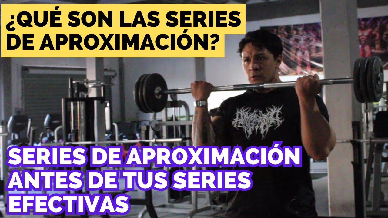 ¿QUÉ SON LAS SERIES DE APROXIMACIÓN? ¿COMO Y CUANDO HACERLAS? te explico en menos de 2 min #gym #fit