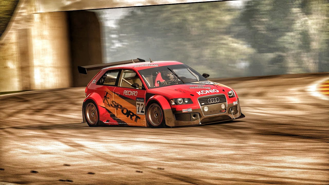 Audi S3 Race Car - Road America (Need For Speed Shift 2 Unleashed)