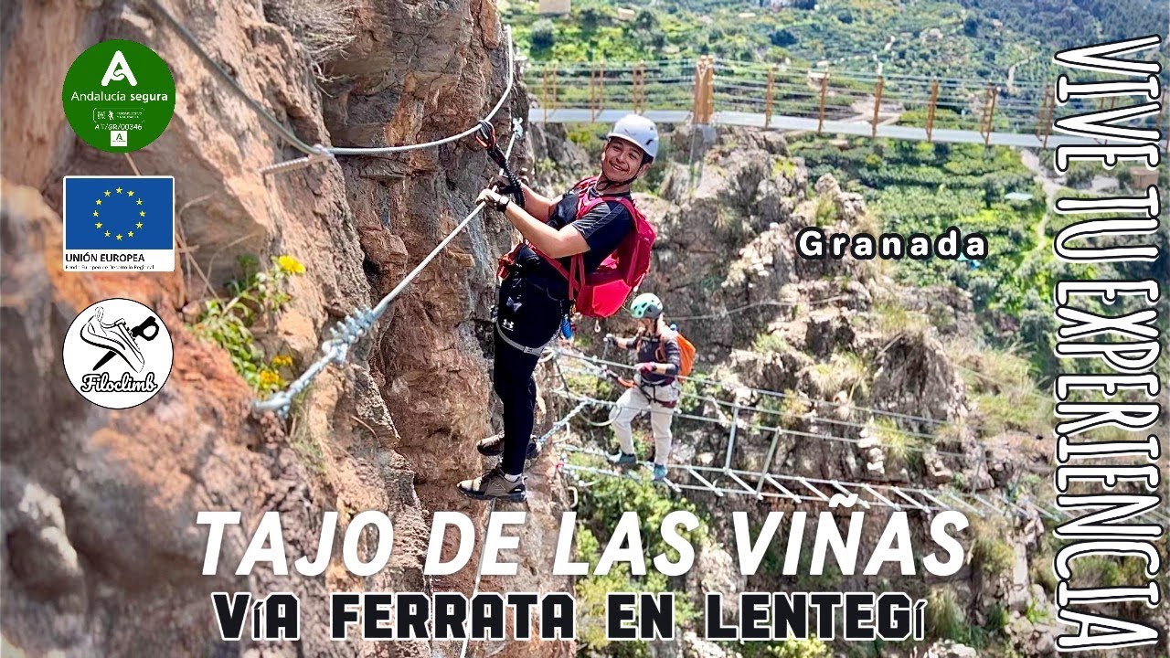 Granada: Ferrata Lentegí con @filoclimb