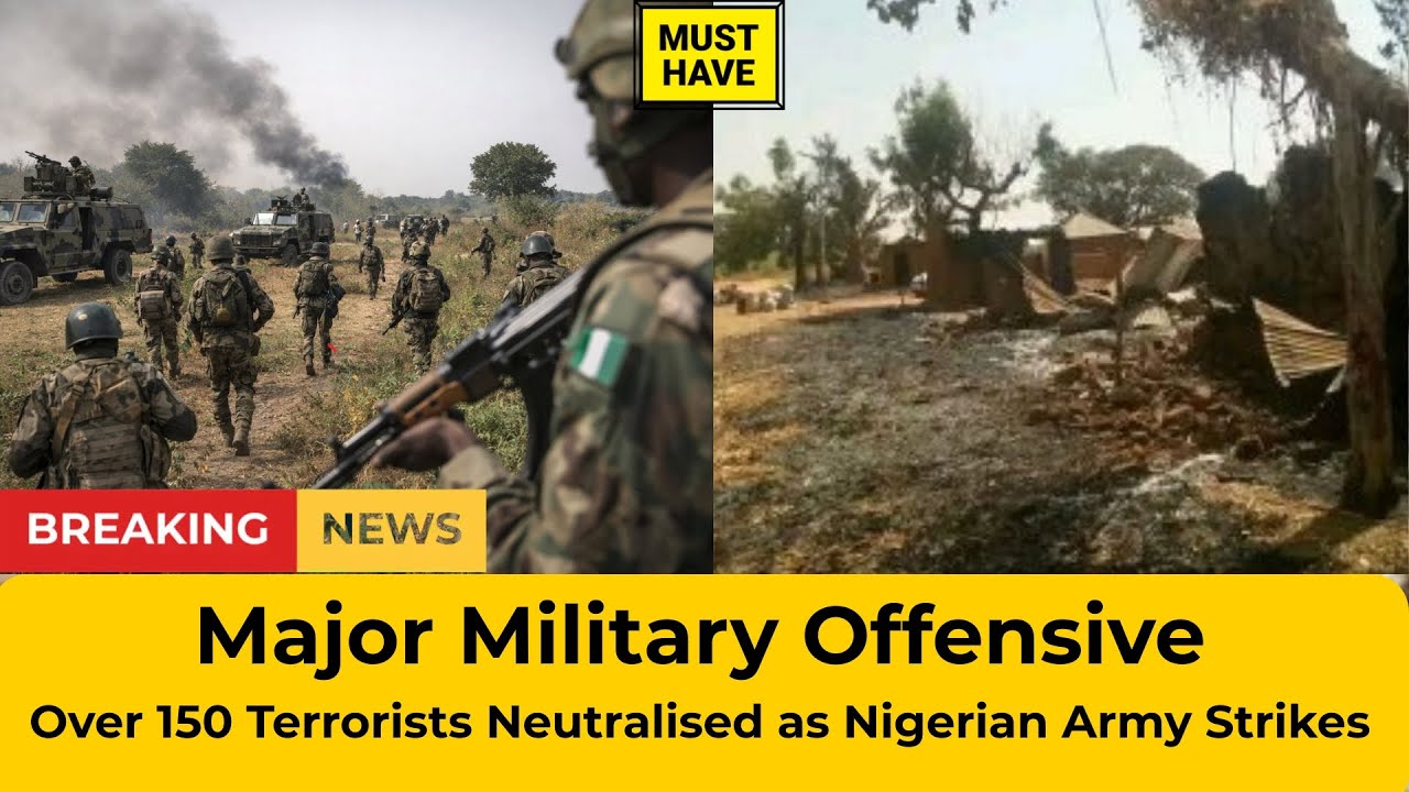 Breaking: Nigerian Army Wipes Kwara Forest Camps, 150+ Terrorists Neutralised, Captives Rescued