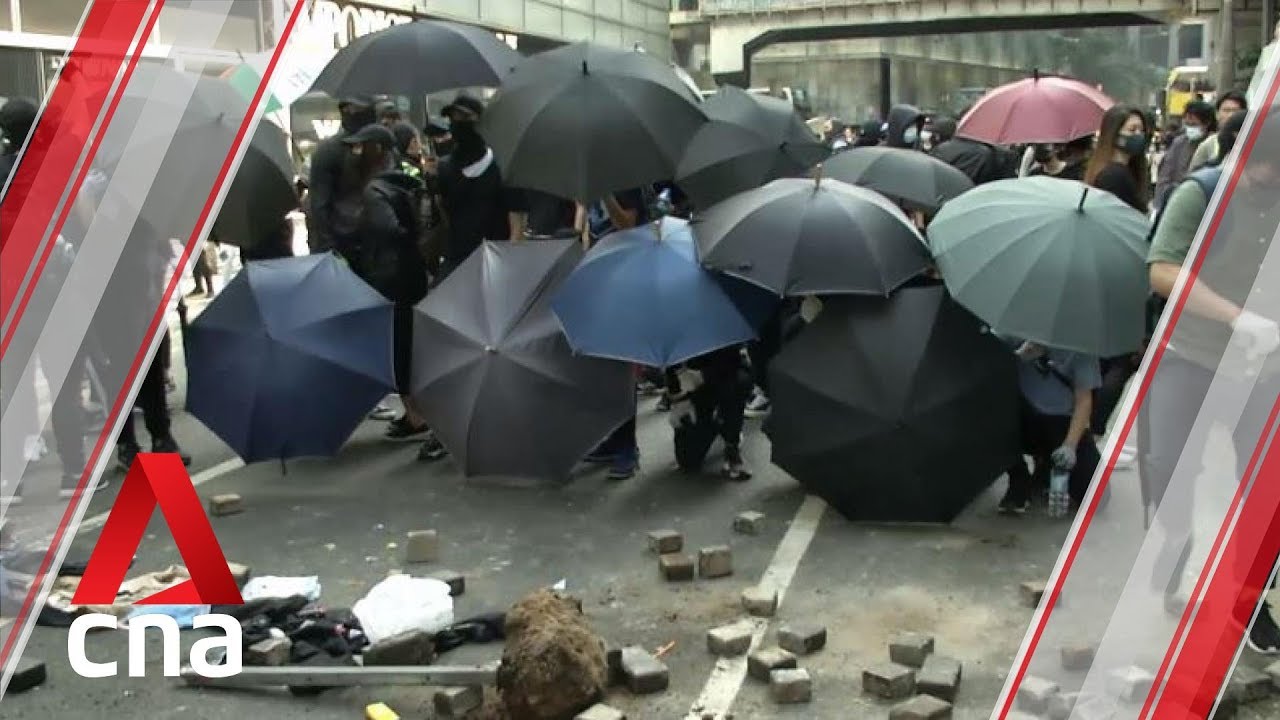 Hong Kong to shut all schools on Nov 14 as protests cripple city