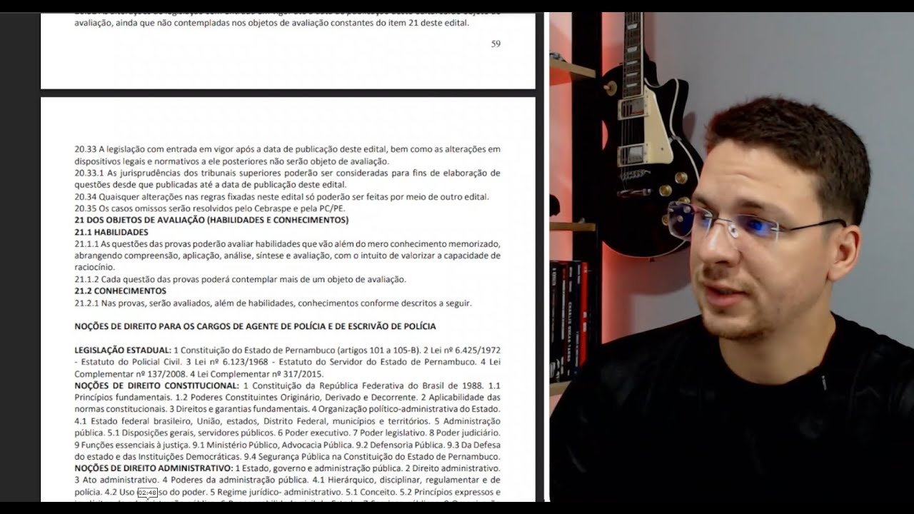 PC-PE 2026 - Analisando o último edital e definindo estratégias de estudo.