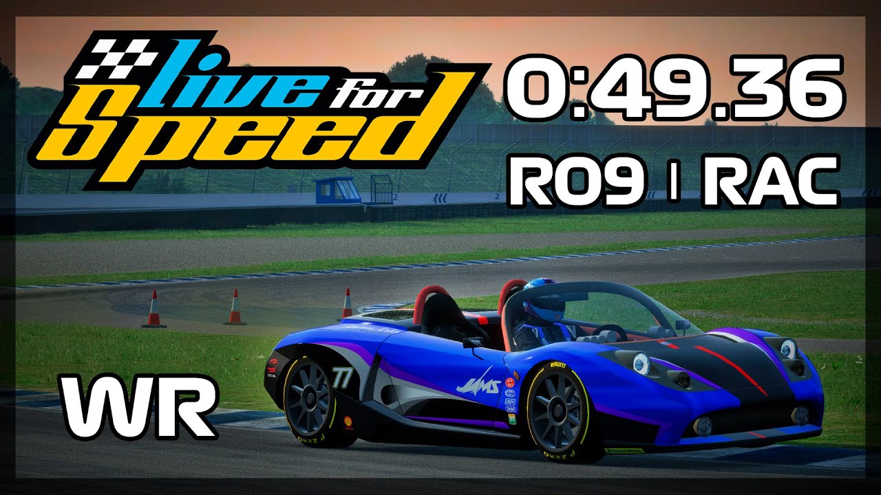 LFS World Record | RAC @ RO9 (0:49.36)
