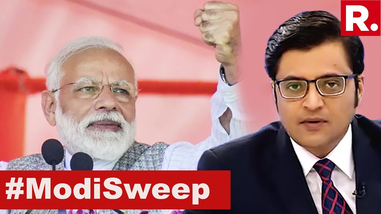 Modi Wave 2.0 Sweeps India In The Lok Sabha Elections 2019 | The Debate With Arnab Goswami