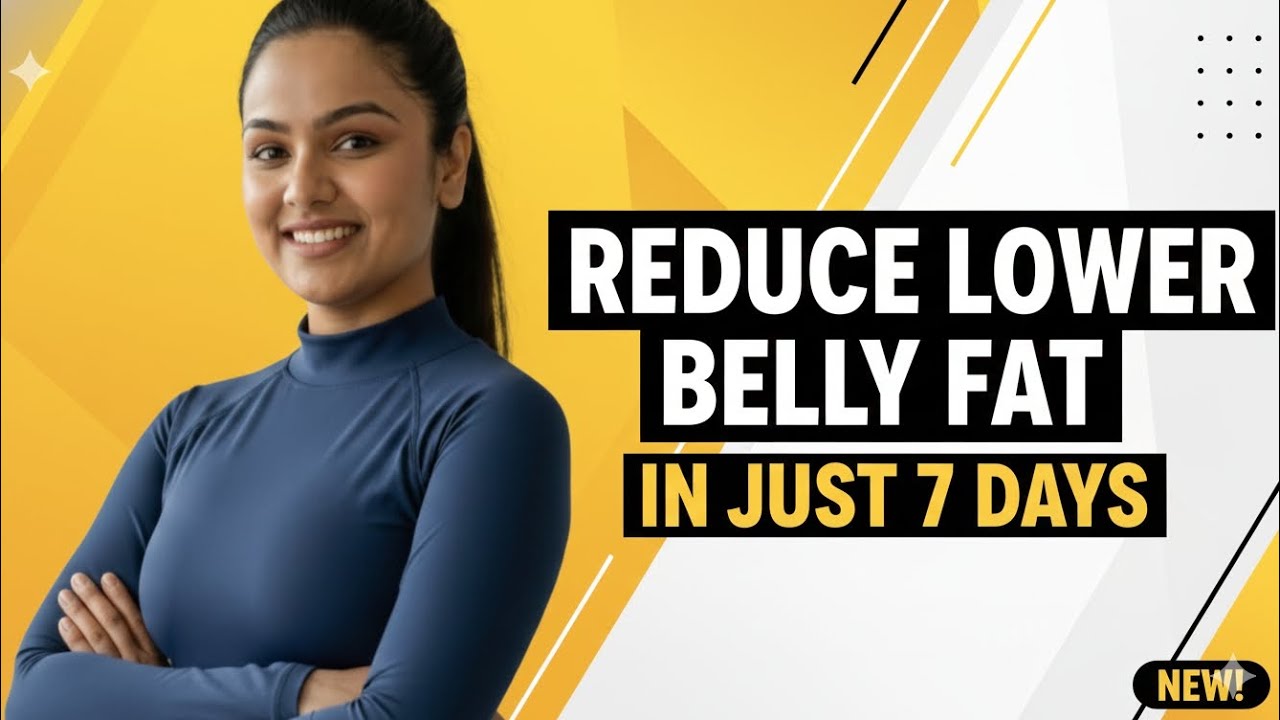GET RID OF LOWER BELLY FAT in 7 days 🔥 15 MIN Standing Workout | No Jumping, No Squat, No Lunge