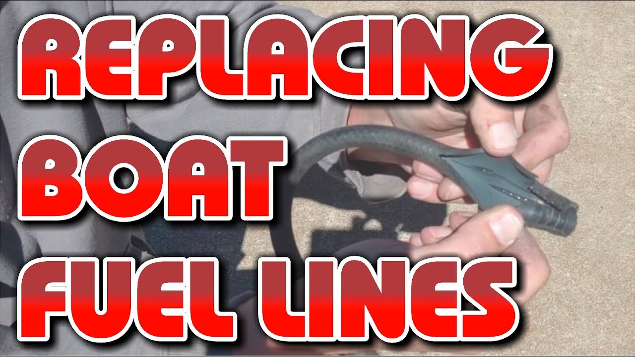 Replacing Old Boat Gas Lines/ How fix old fuel lines