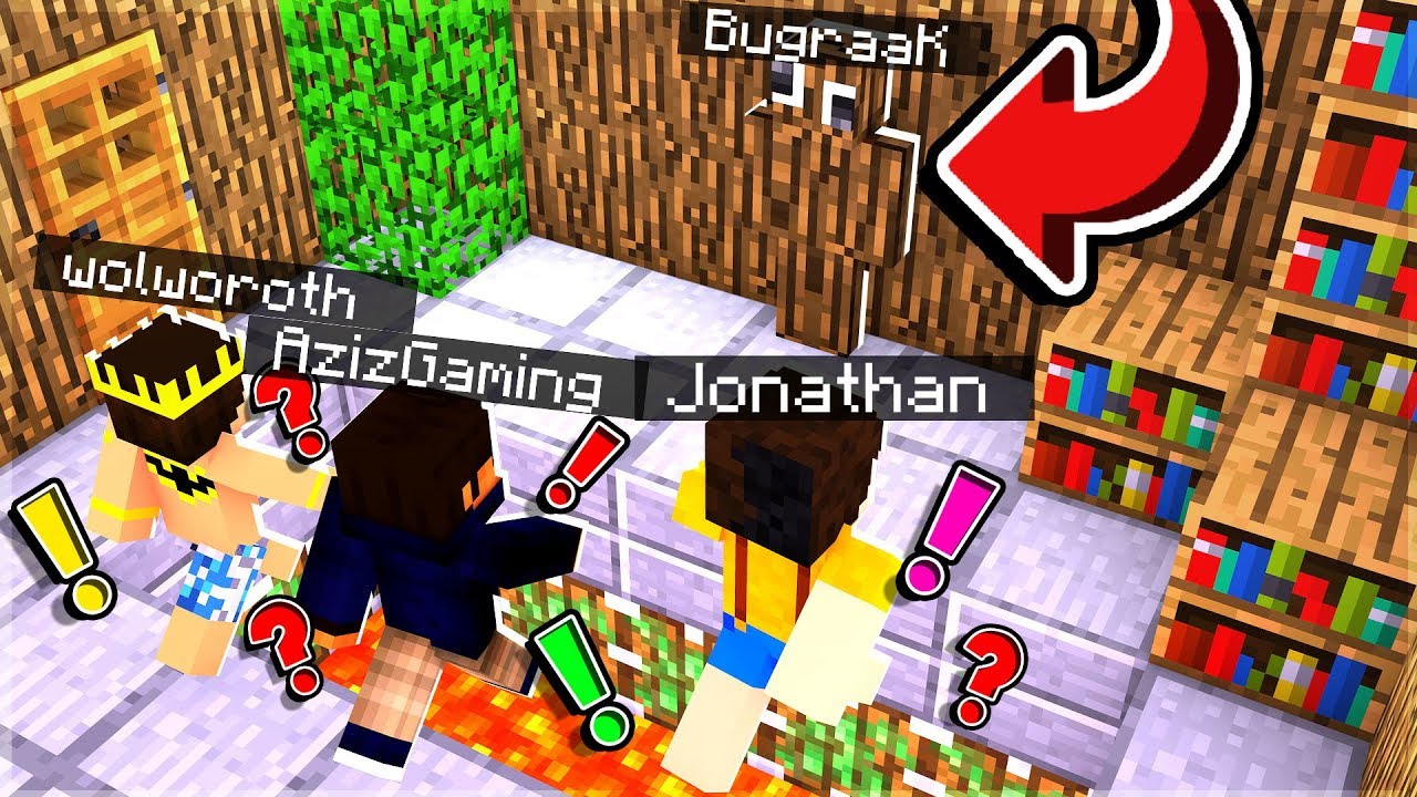 HİLE A&Ccedil;IP İZLEYİCİLERİMİZİ TROLLEDİK - Minecraft BugraaK G&ouml;revleri