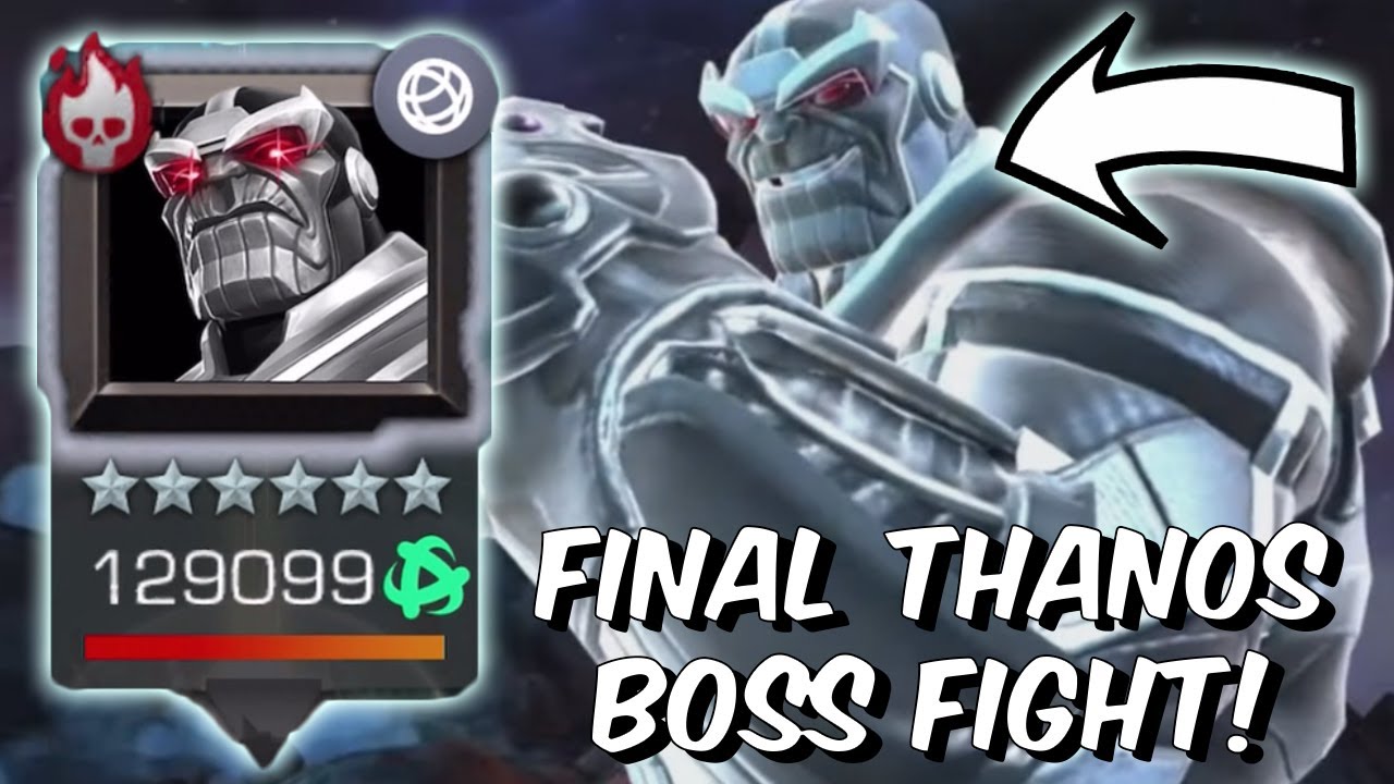 Финальный бой с Безымянным Таносом — Grandmasters Gauntlet 2021 — Marvel Contest of Champions