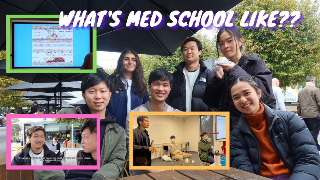 Day in the life of a med student - Monash University (Australia)