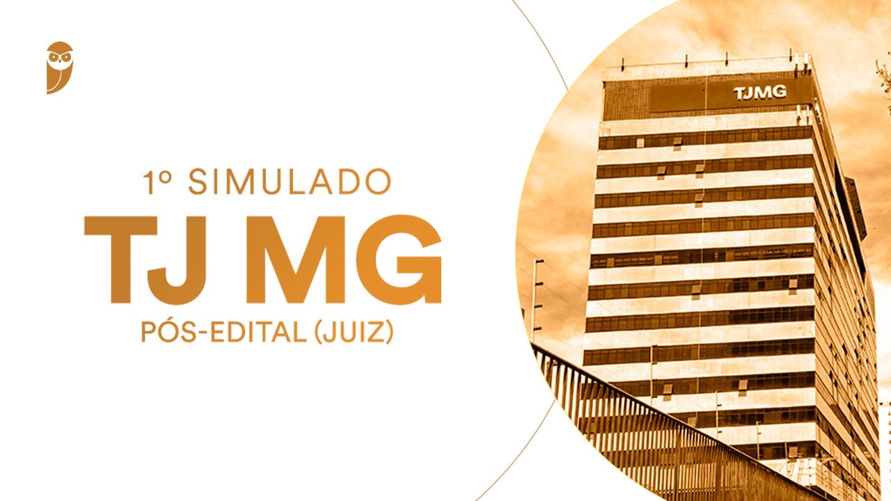 1º Simulado TJ MG - Pós-edital (Juiz) - Correção