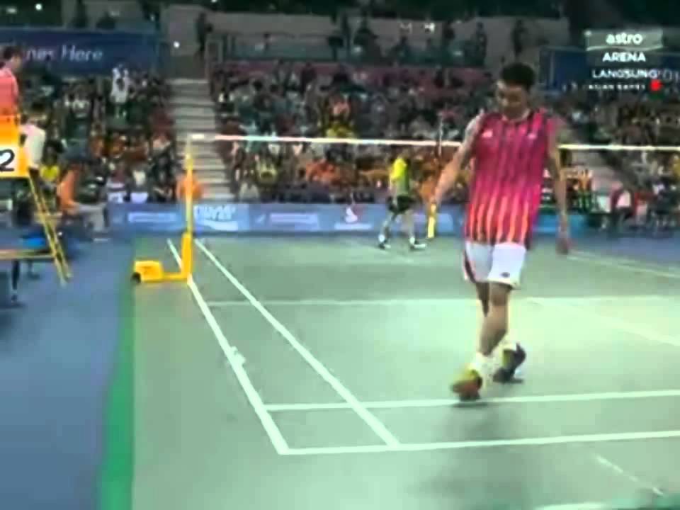 [HD] QF - 2014 Asian Games - MS - LEE Chong Wei - NGUYEN Tien Minh